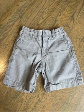 GAP Boys Gray Cotton Shorts